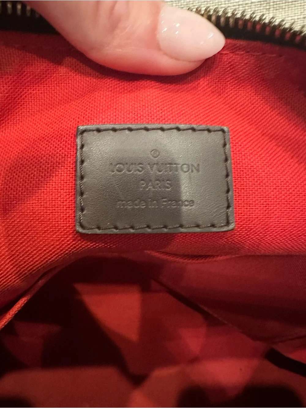 Louis Vuitton Doumo Damier Hobo Shoulder Bag